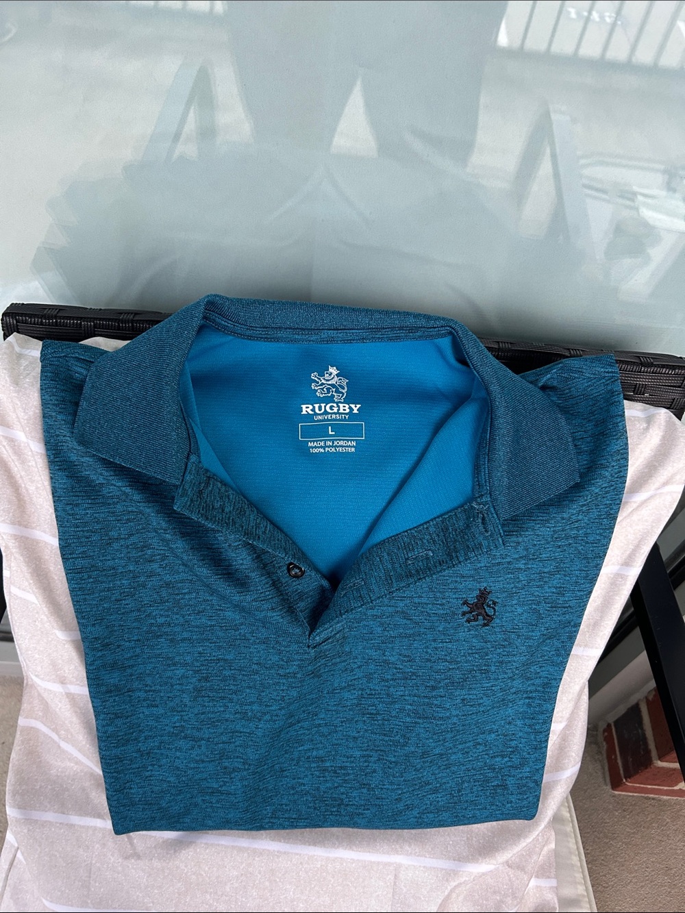 Men's Teal Polo Shirt